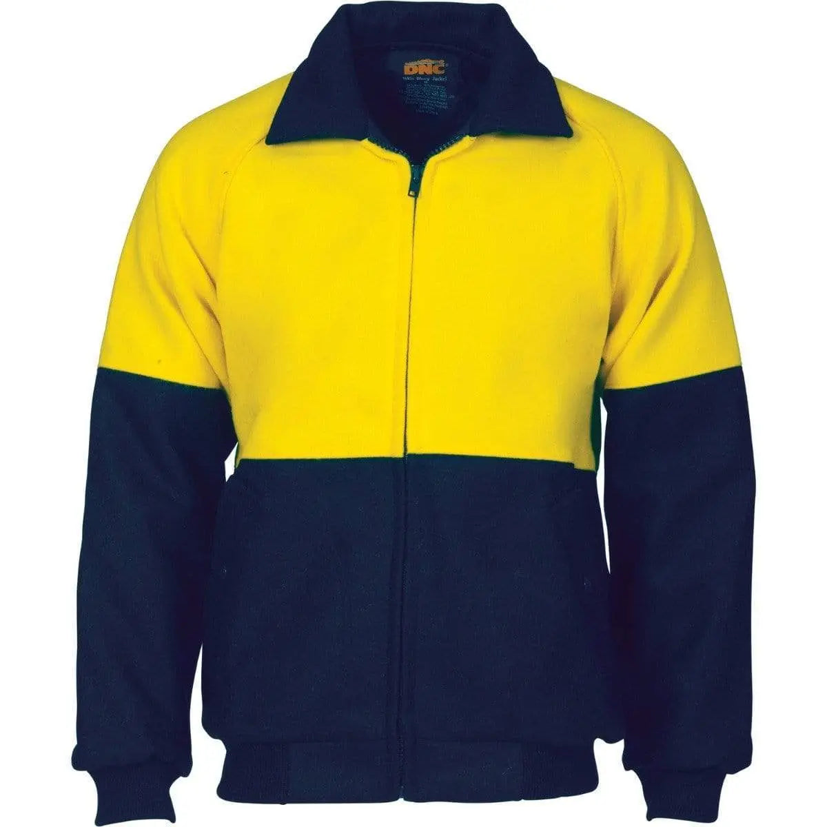 Dnc Workwear Hi-vis Two-tone Bluey Bomber Jacket - 3869 Metro Workwear.